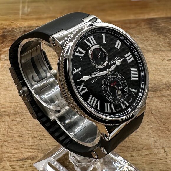 Ulysse Nardin Marine Chronometer 43mm Watch on Leather Strap - Picture 8 of 8